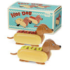 HOT DOG WIND UP RACERS (SET OF 2)