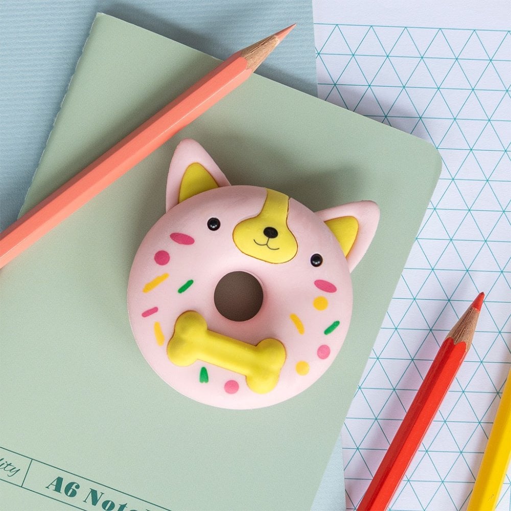 ANIMAL DOUGHNUT ERASER - DOG