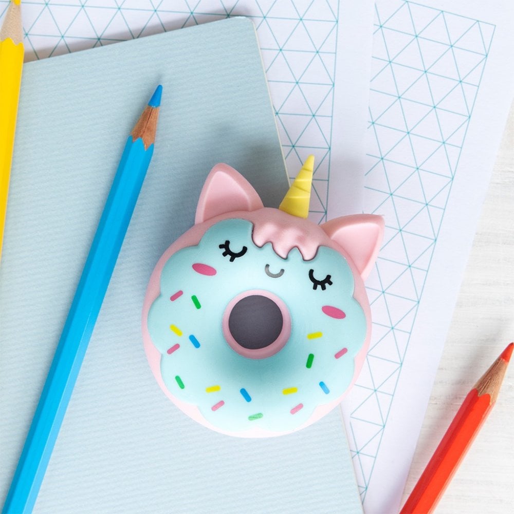 ANIMAL DOUGHNUT ERASER - UNICORN