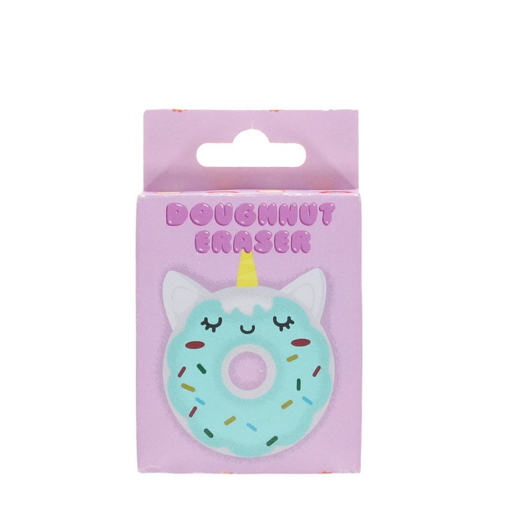 ANIMAL DOUGHNUT ERASER - UNICORN