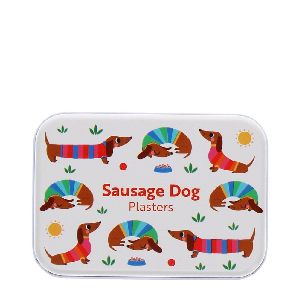 PLASTERS IN A TIN - SAUSAGE DOG