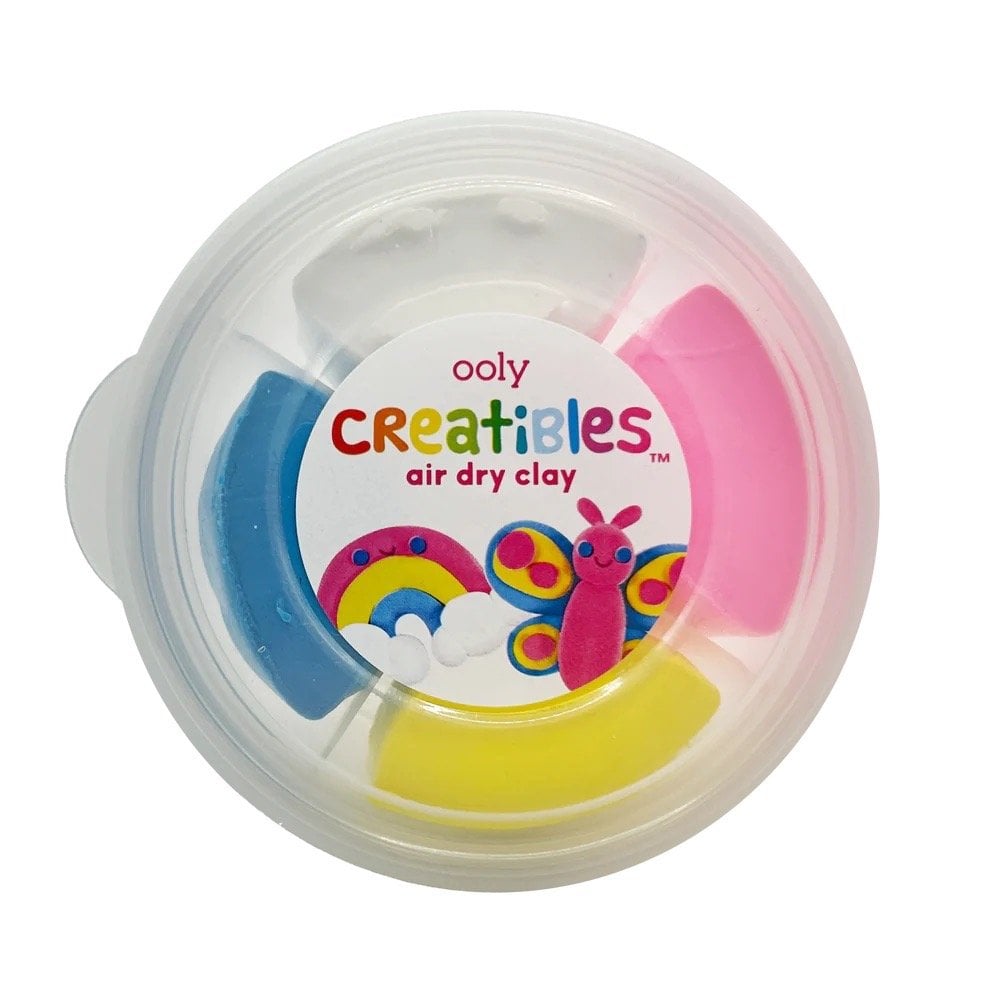 CREATIBLES DIY AIR DRY CLAY KIT - RAINBOW