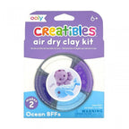 CREATIBLES DIY AIR DRY CLAY KIT 4 PIECE SET-OCEAN