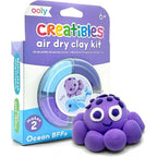 CREATIBLES DIY AIR DRY CLAY KIT 4 PIECE SET-OCEAN
