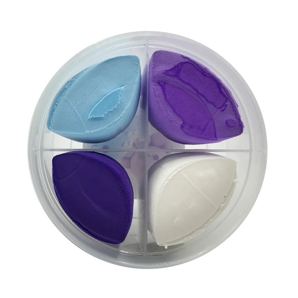 CREATIBLES DIY AIR DRY CLAY KIT 4 PIECE SET-OCEAN