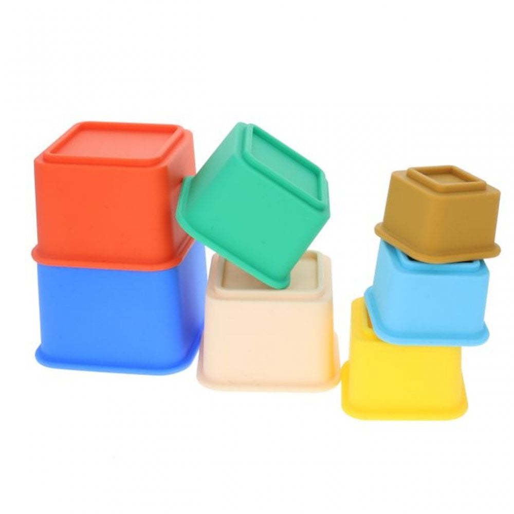 STACKING CUBE CUPS - MULTI
