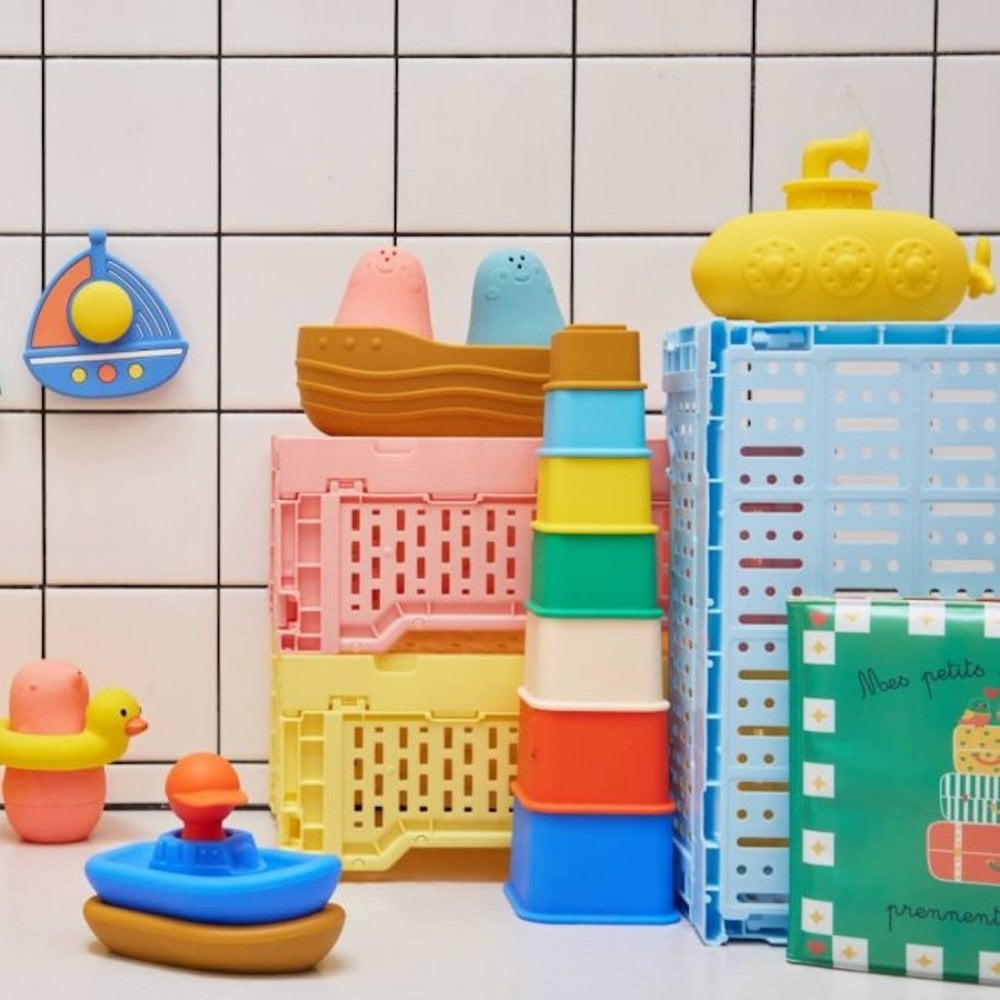 STACKING CUBE CUPS - MULTI