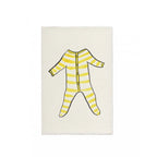 STRIPED BABY GROW BABY CARD