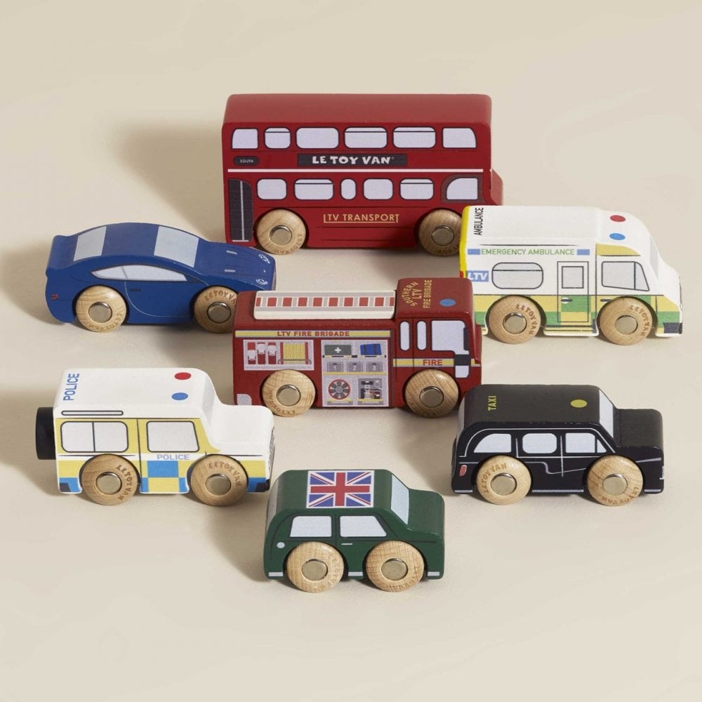 LONDON TOY CAR SET