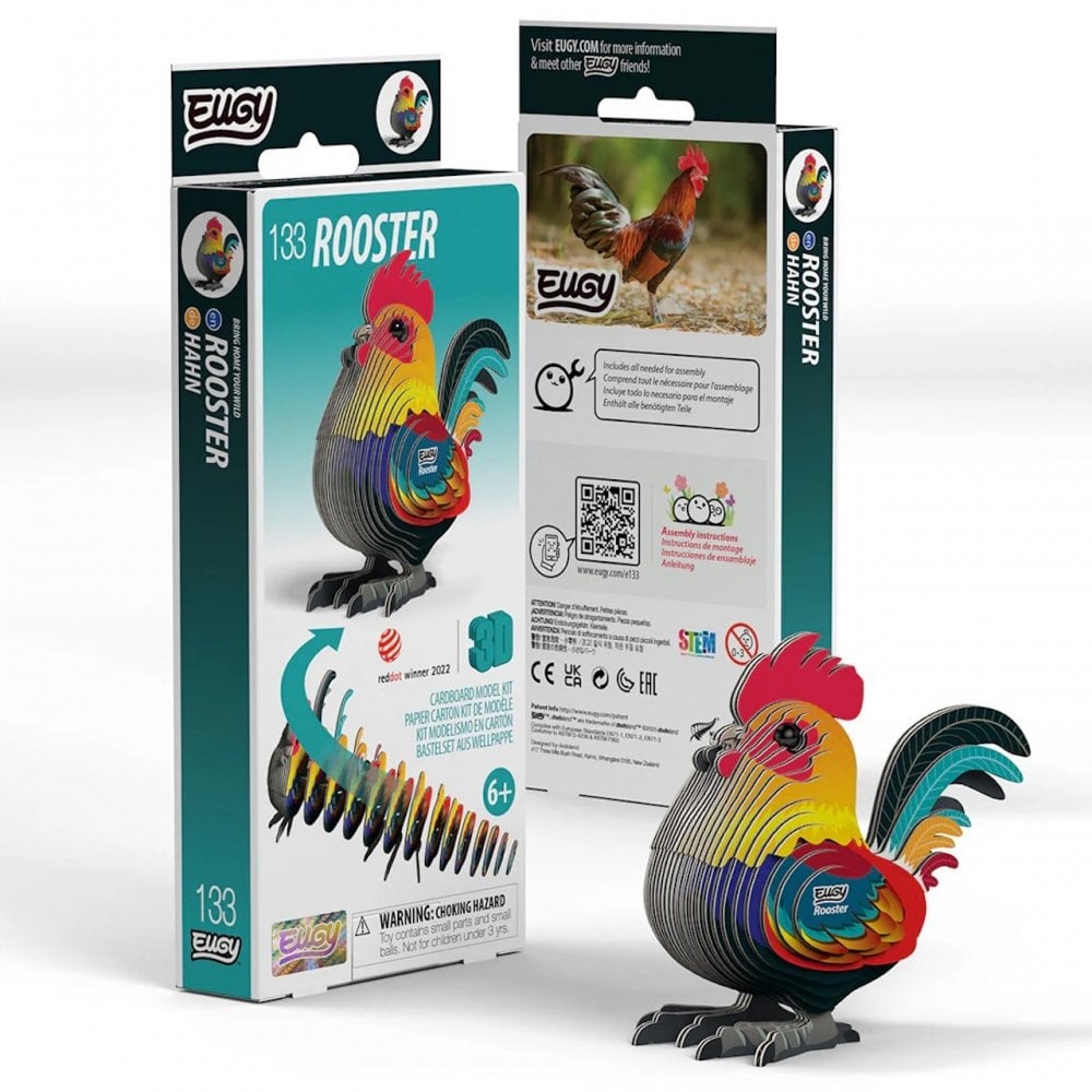 3D CARD PUZZLE MODEL MAKING TOY (6 YEARS+)