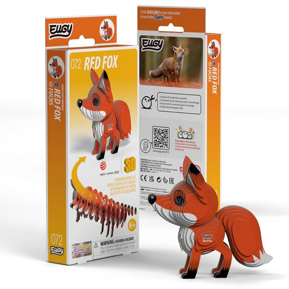 3D CARD PUZZLE MODEL MAKING TOY (6 YEARS+)