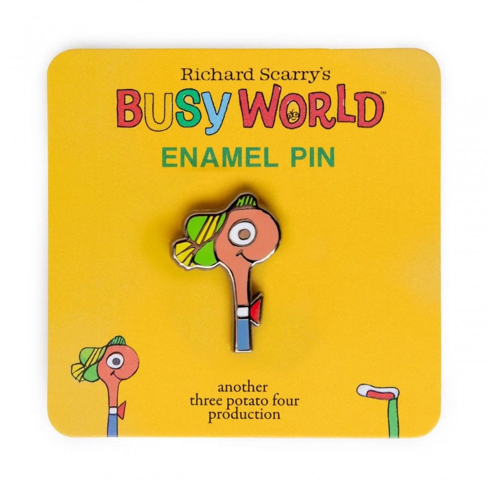 LOWLY WORM PIN BADGE