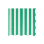 16 FESTIVE STRIPE NAPKINS