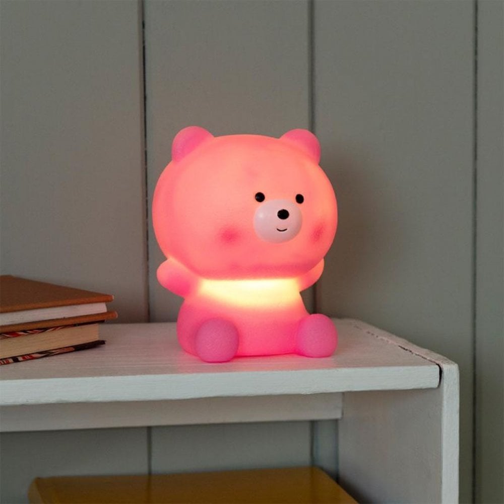 NIGHT LIGHT - LITTLE PINK TEDDY