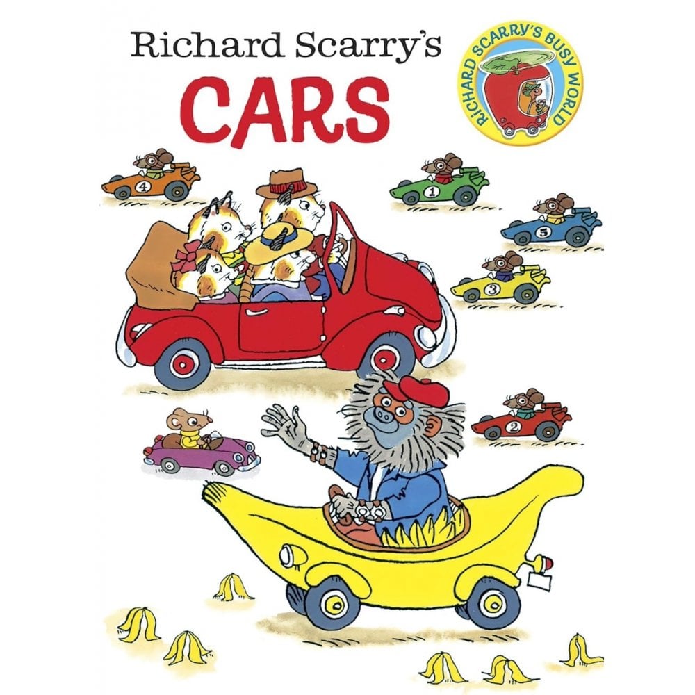 RICHARD SCARRYS CARS BOARD BOOK (1-3 YEARS)