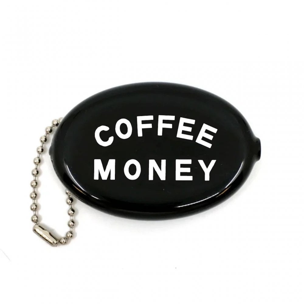 COIN POUCH KEY CHAIN - COFFEE MONEY