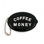 COIN POUCH KEY CHAIN - COFFEE MONEY