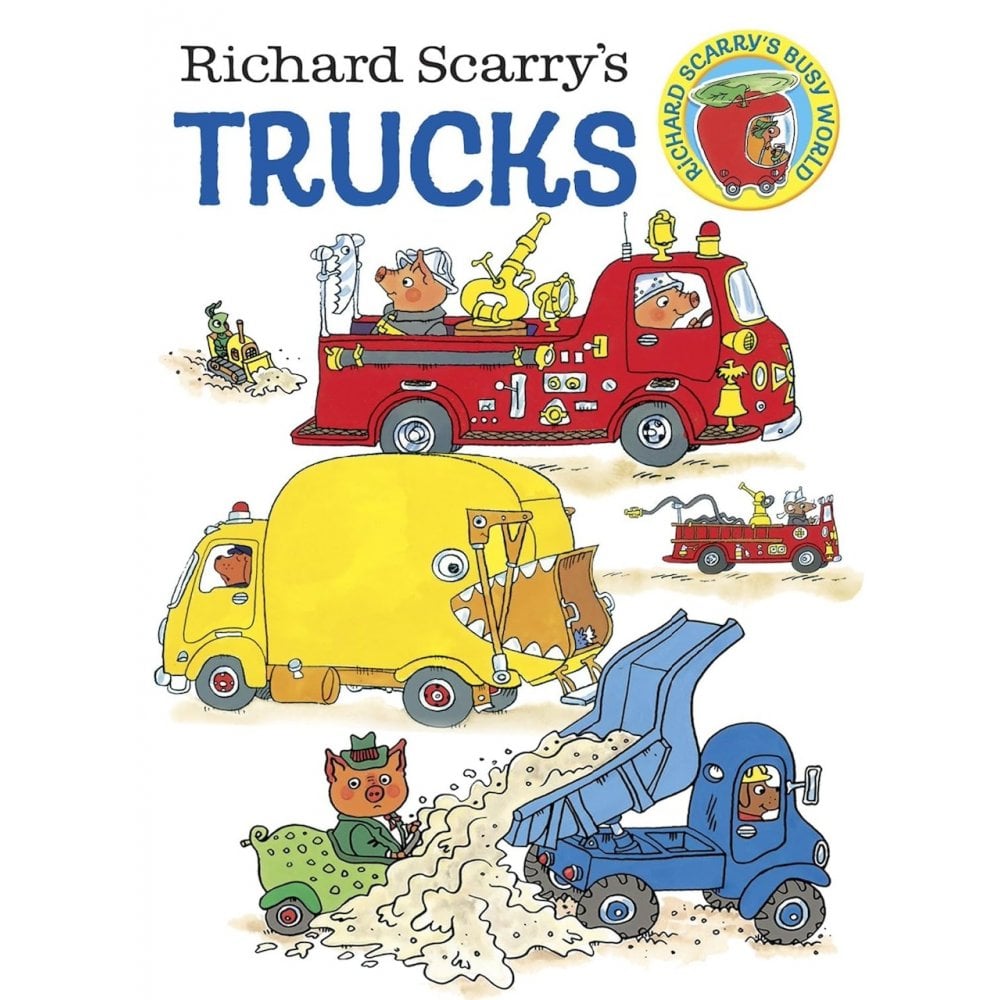 RICHARD SCARRY'S TRUCKS BOARD BOOK (1-3 YEARS)