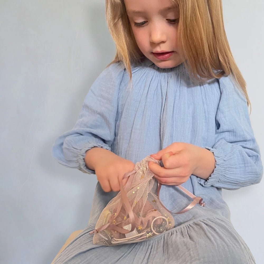 SPARKLE HAIR ACCESSORIES POUCH - SMALL