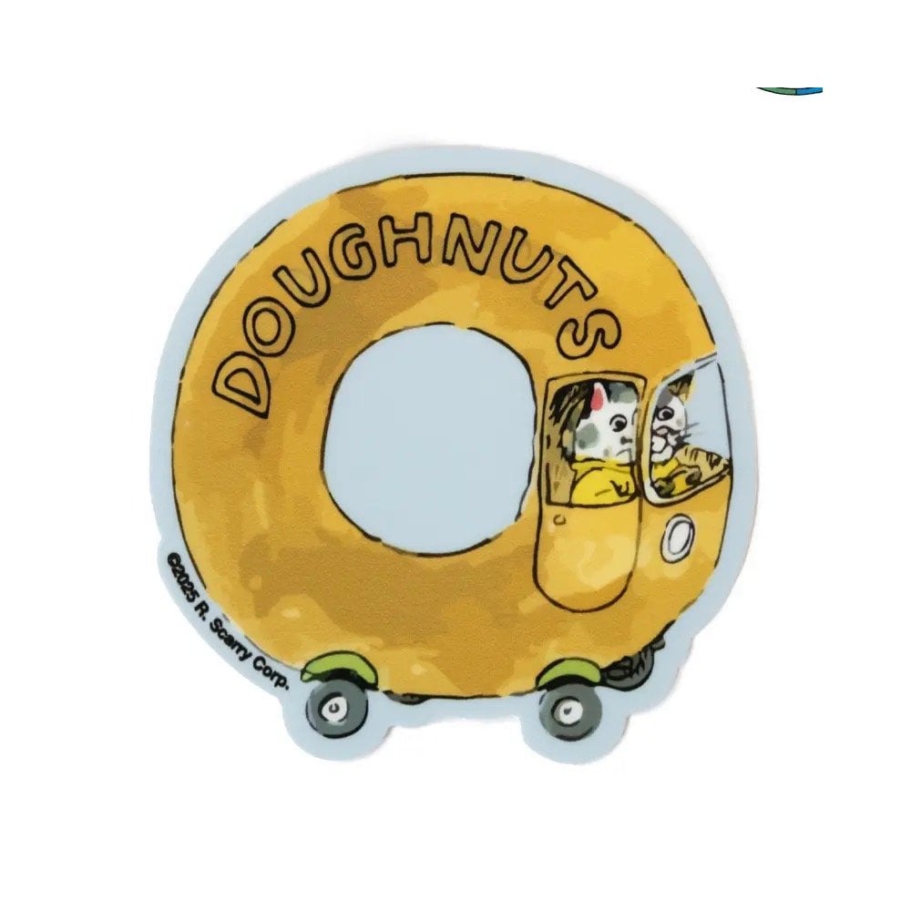 DOUGHNUT CAR STICKER