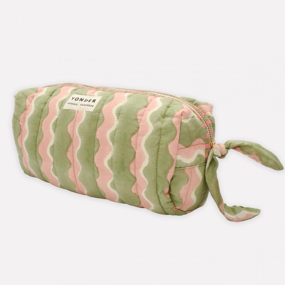 QUILTED WASH BAG