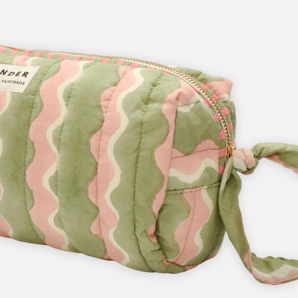 QUILTED WASH BAG