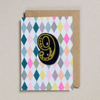 IRON ON PATCH CIRCUS AGE CARD - DIAMOND
