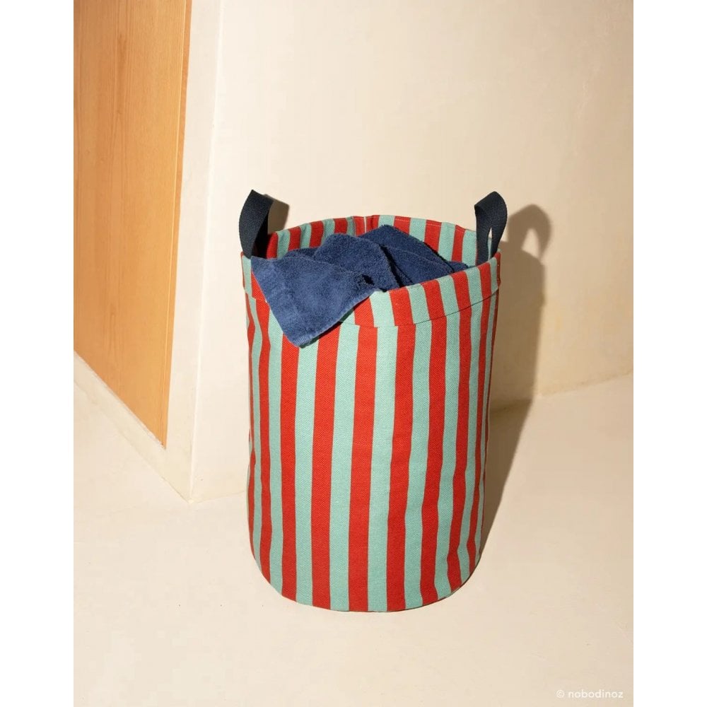 LARGE ROUND STORAGE BASKET