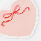 16 COQUETTE HEART LARGE NAPKINS