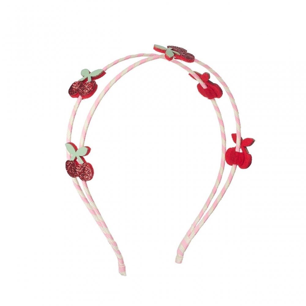 CHERRY KISS DOUBLE HEADBAND