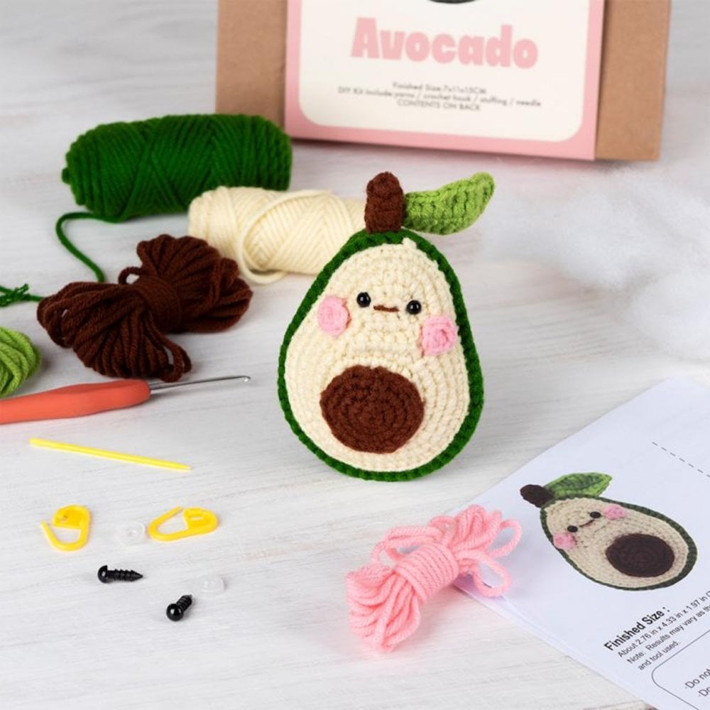CROCHET KIT - AVOCADO