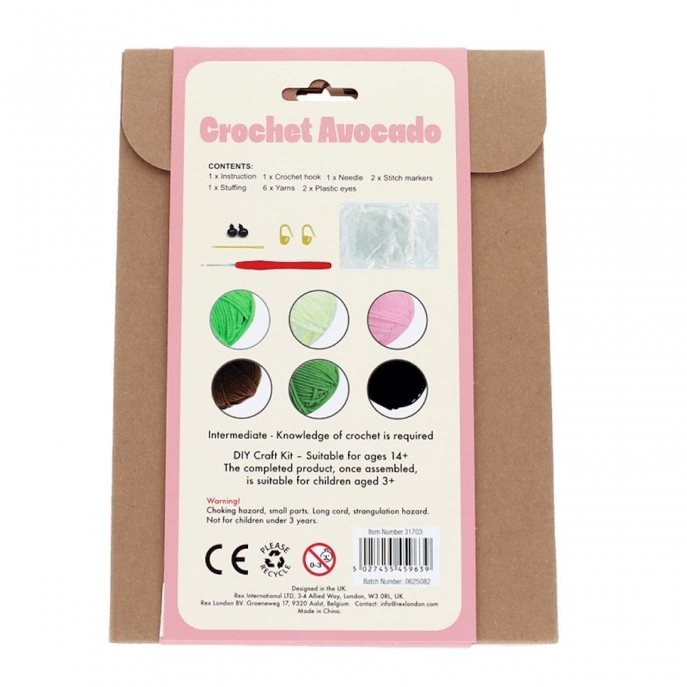 CROCHET KIT - AVOCADO
