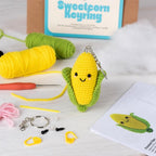 CROCHET KEYRING KIT - SWEETCORN