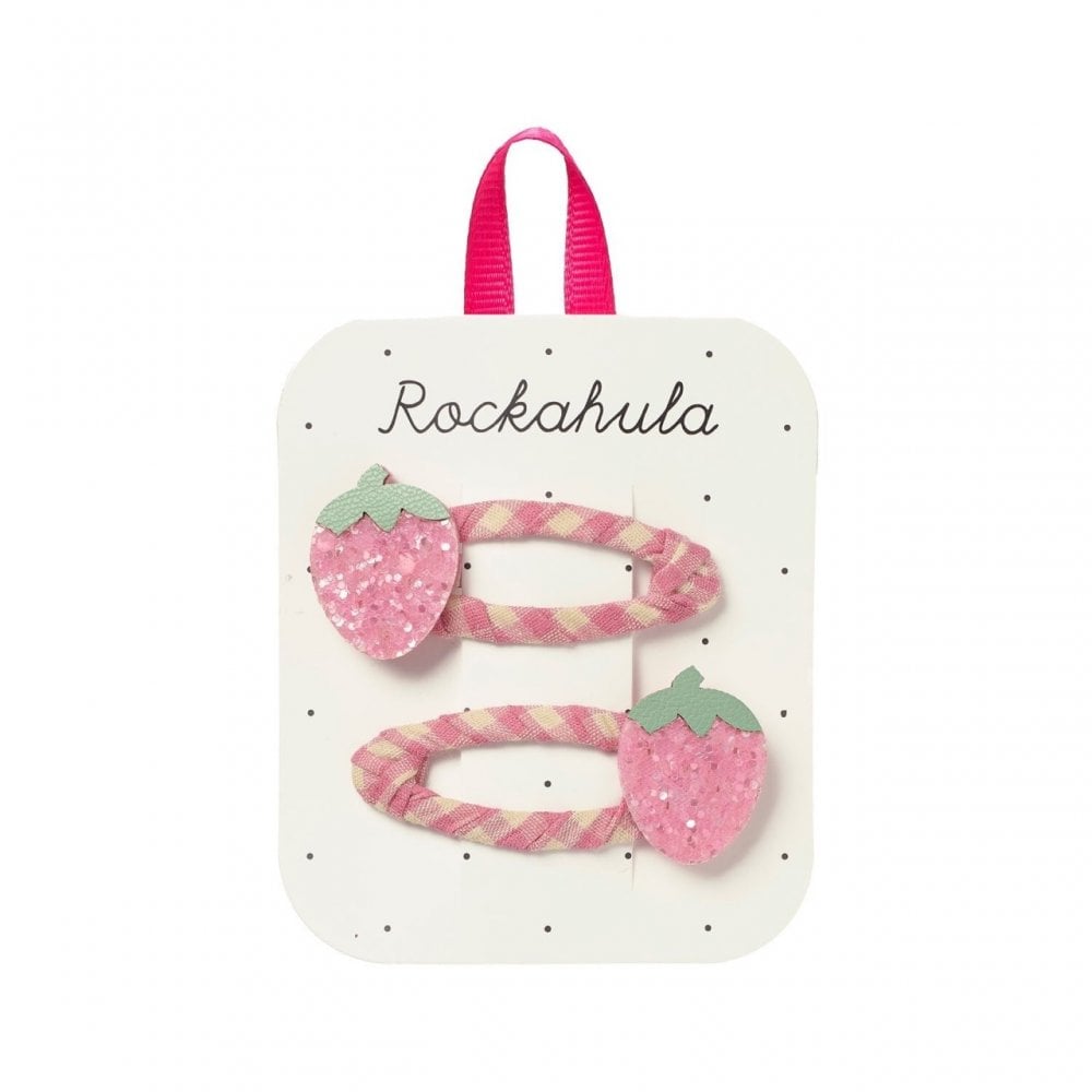 STRAWBERRY FIELDS HAIR CLIPS
