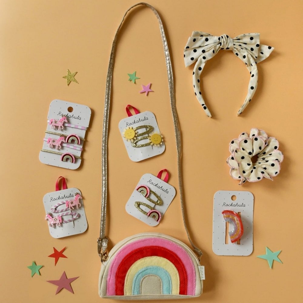 PINK PONY HAIR CLIPS