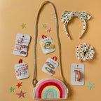 PINK PONY HAIR CLIPS