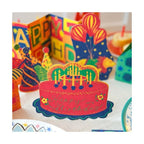 HAPPY BIRTHDAY PARTY CAKE CARD