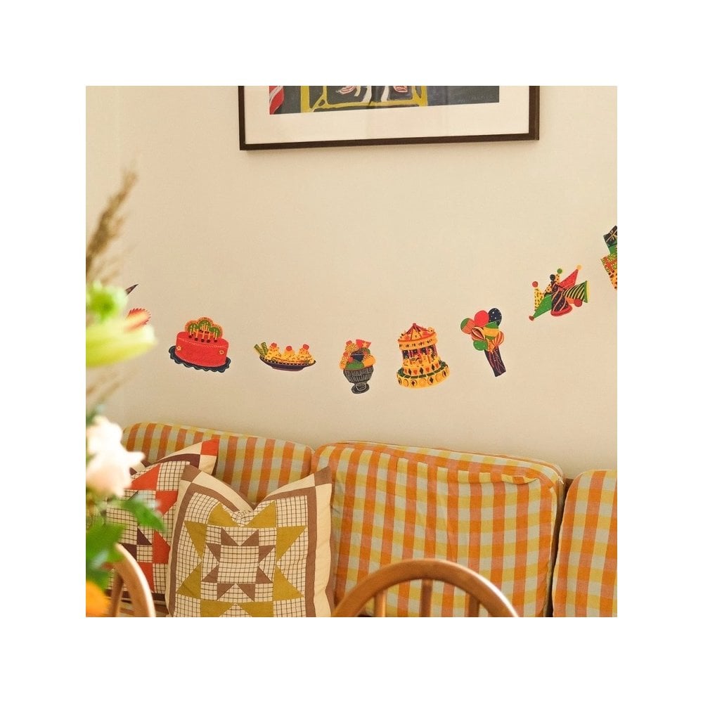 BIRTHDAY PARTY SEWN GARLAND