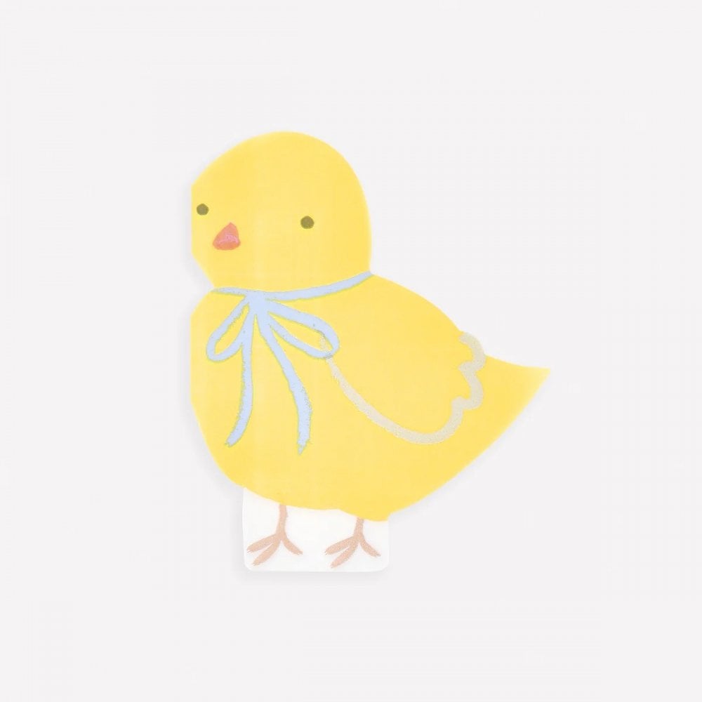 16 EASTER CHICK  NAPKINS