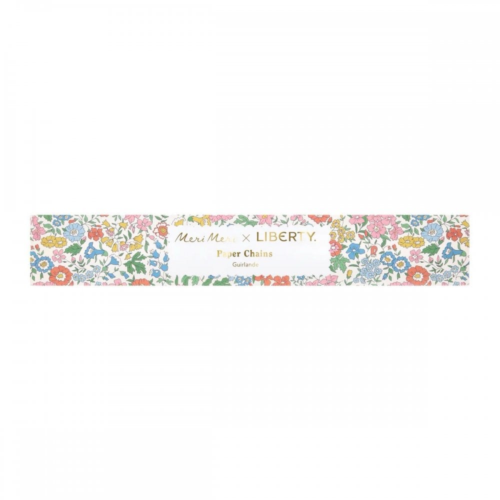 LIBERTY SCALLOPED PAPER CHAINS SET