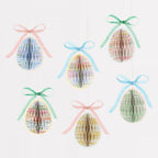LIBERTY HONEYCOMB EGG DECORATIONS
