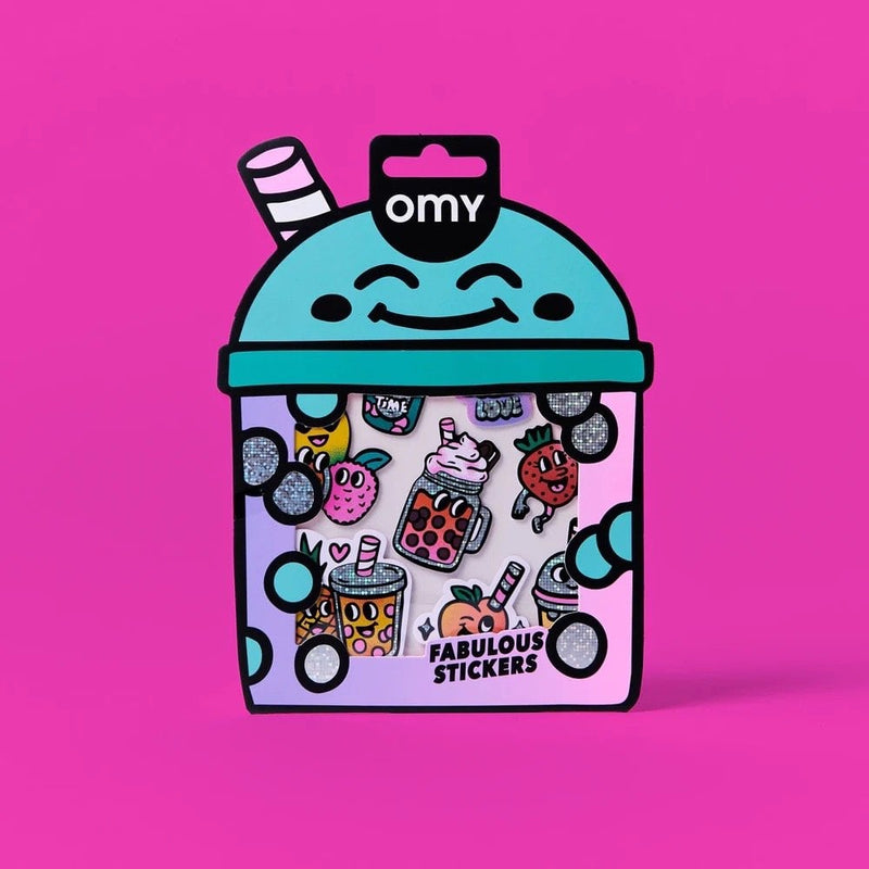 FABULOUS STICKERS - BIG - Bubble tea