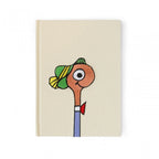 LOWLY WORM EMBROIDERED JOURNAL NOTEBOOK
