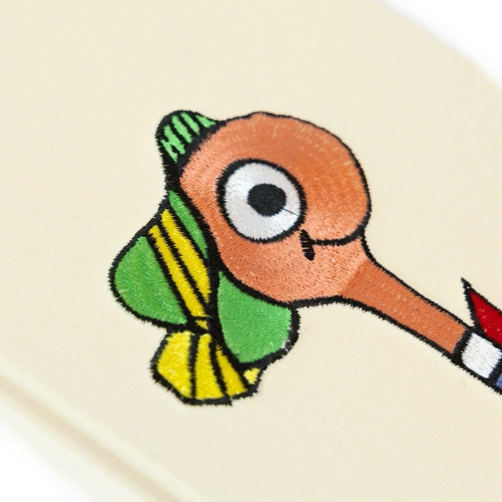 LOWLY WORM EMBROIDERED JOURNAL NOTEBOOK