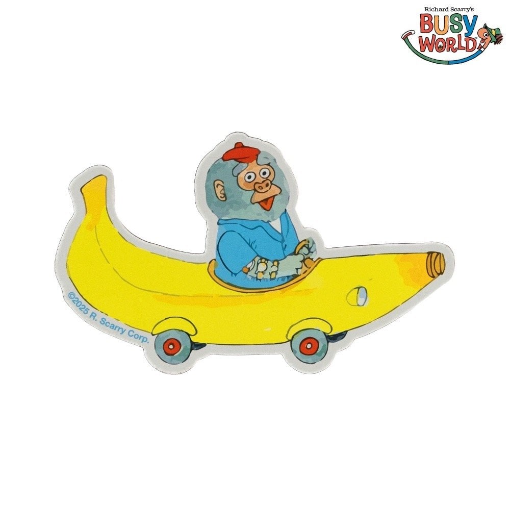BANANA CAR MAGNET