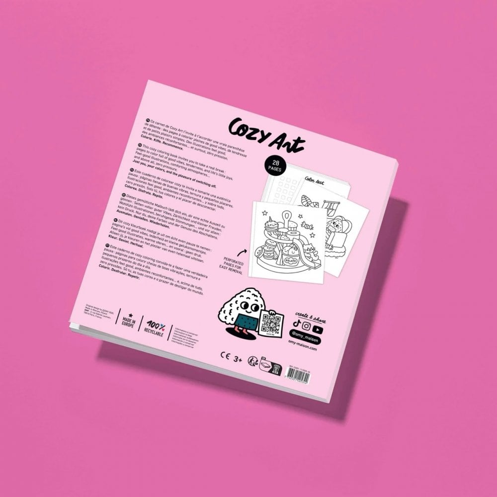COZY ART COLOURING BOOK