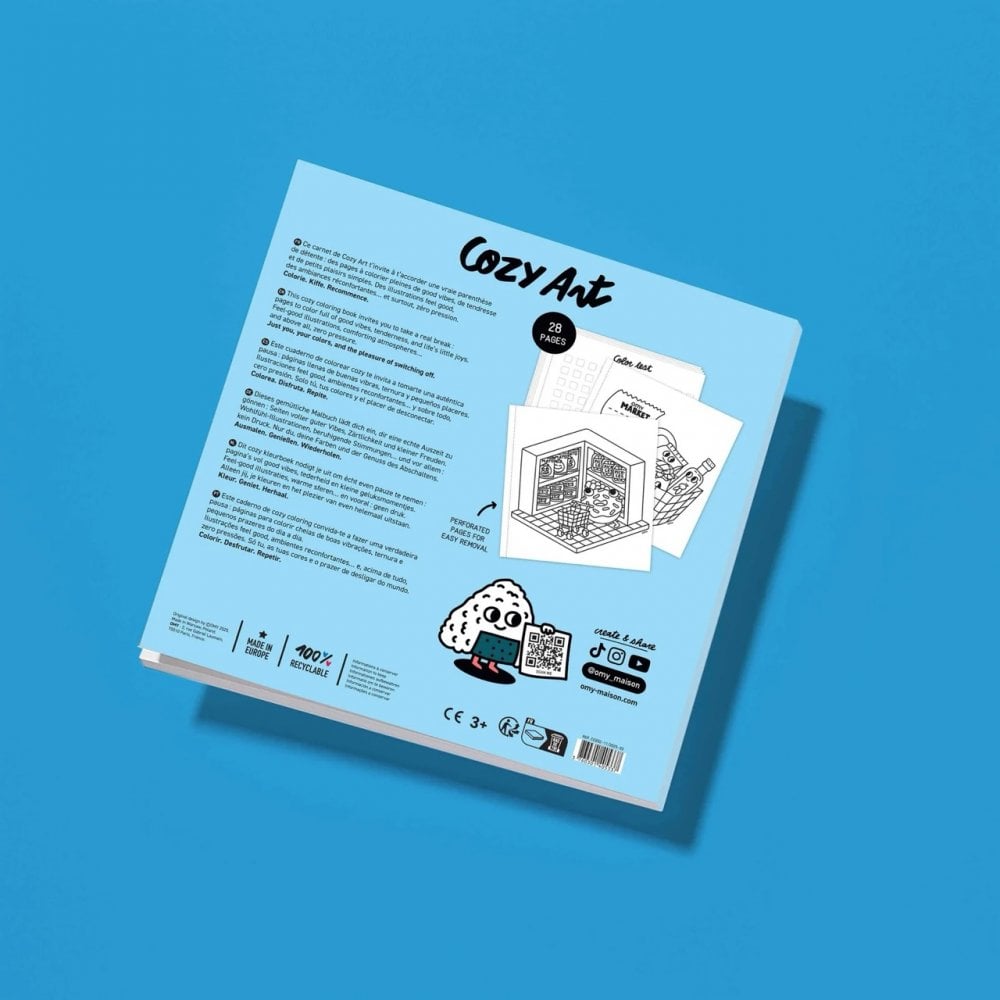COZY ART COLOURING BOOK