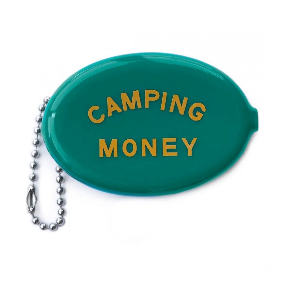 COIN POUCH KEY CHAIN - CAMPING MONEY