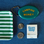 COIN POUCH KEY CHAIN - CAMPING MONEY