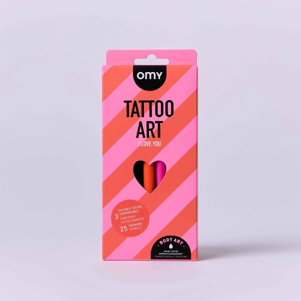 TATTOO ART PEN SET - LOVE